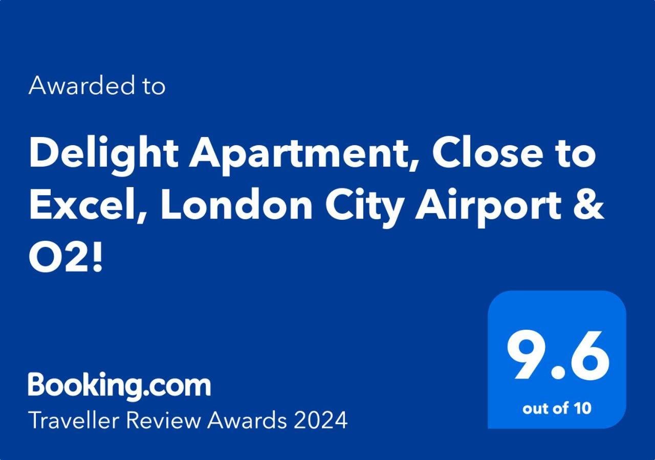 Delight Apartment, Close To Excel, London City Airport & O2! Exterior photo